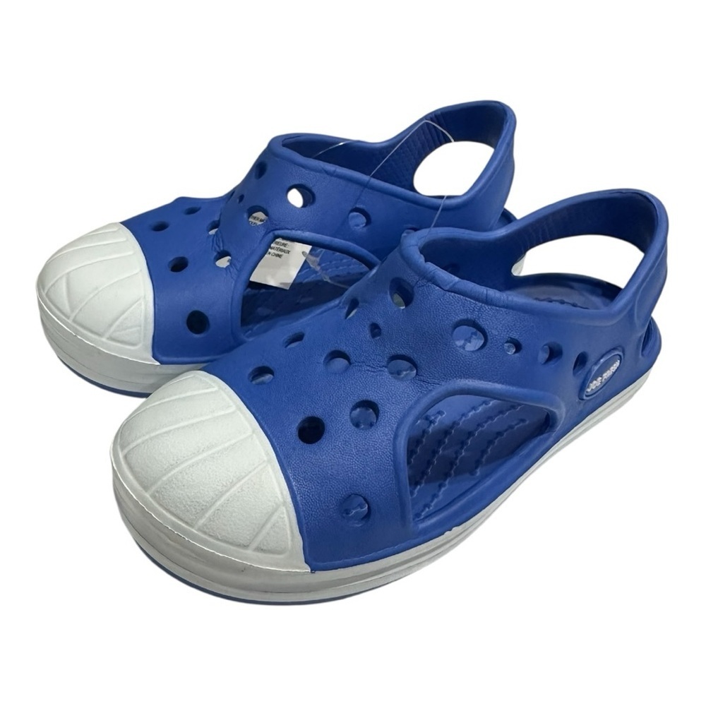 Joe Fresh Sandals Blue and White Size S (12-13)